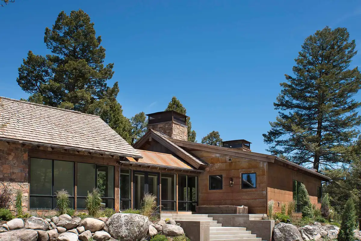 Outside-Inside House Deer Lodge Montana