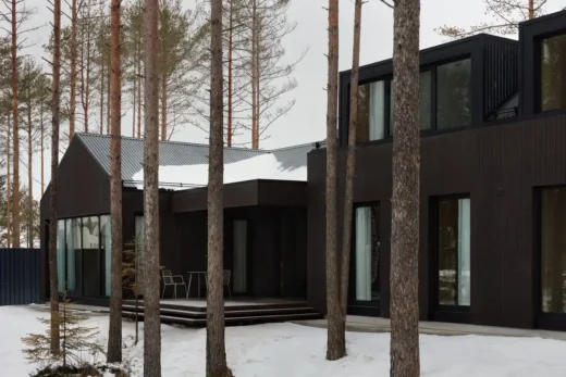 Two-Story Timber Frame House Saint Petersburg