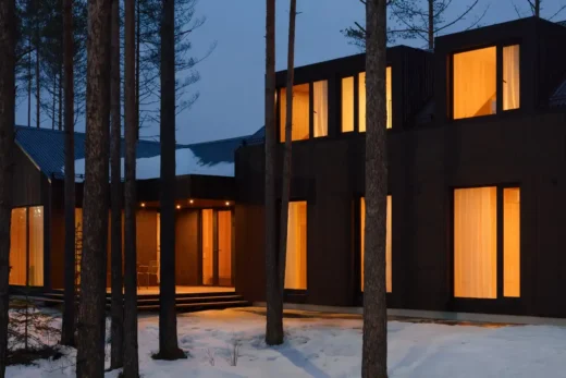 Two-Story Timber Frame House Saint Petersburg