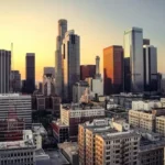 Downtown Los Angeles relocation - moving to California, USA
