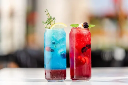 Relaxing non-alcoholic drinks