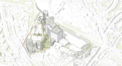 Camden Film Quarter Planning Application masterplan design