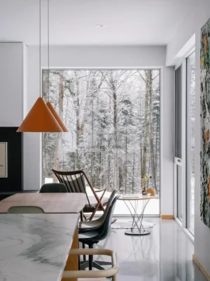 Chalet du Ruisseau Residence Potton Québec property