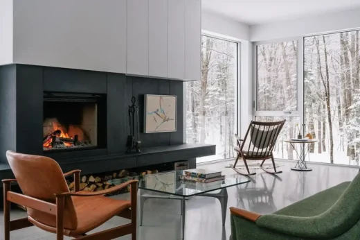 Chalet du Ruisseau Residence Potton Québec Canada
