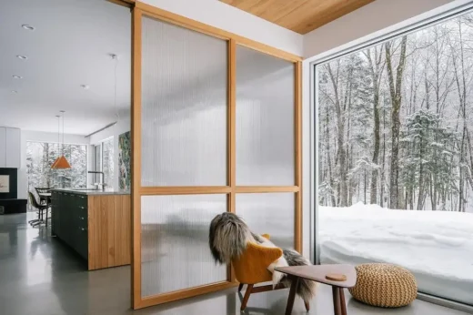 Chalet du Ruisseau Residence Potton Québec Canada