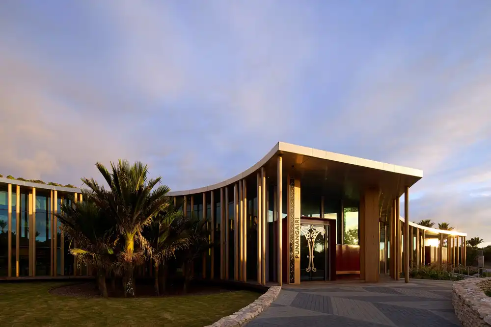 Punangairi Visitor Centre NZ building news
