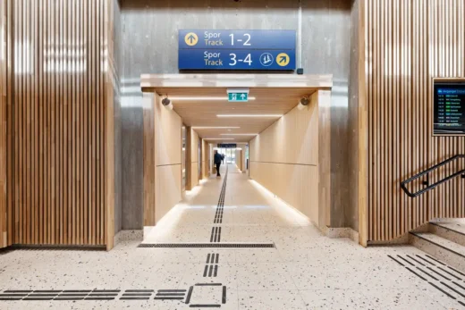 Skøyen station Oslo railway building redevelopment