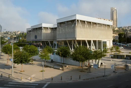 Stuart Weitzman Tennis Complex Jerusalem building by Israeli architects office