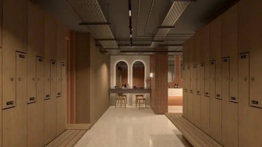 Whittington House Bloomsbury workspace, London showers