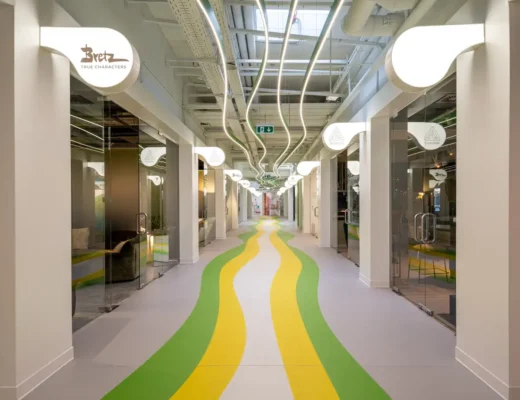 MaxCity Budapest mall interior design by Karim Rashid