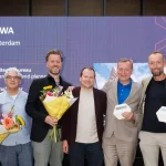 SAWA wooden building Rotterdam timber tower winning team