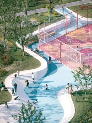 Huachiao Vibrant Sports Park Kunshan Suzhou China