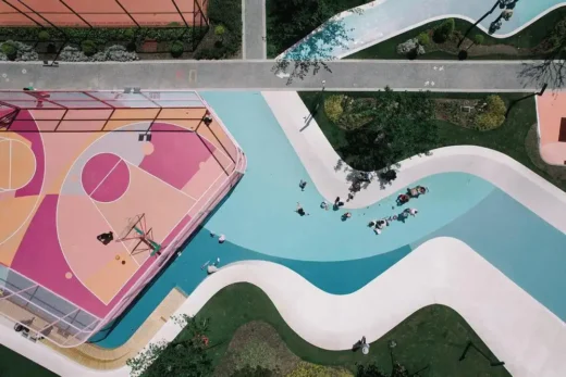 Vibrant Sports Park Kunshan Suzhou China