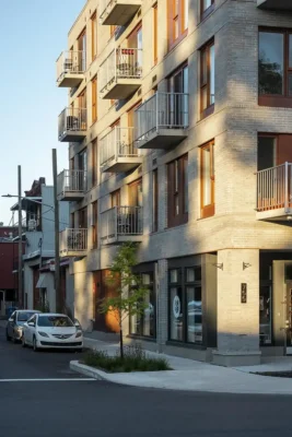 Franky Quebec City Canada mixed-use architecture