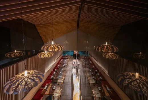 MasaHouse Restaurant Mexico City interior design