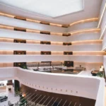 Modern building lobby design