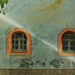 Old property refurb windows wall