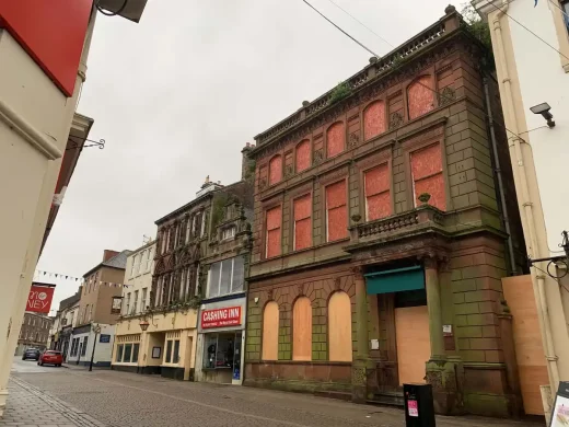 8 English Street Dumfries building facade 2026