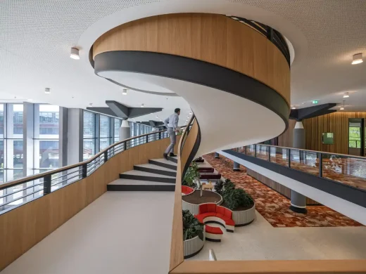De Nederlandsche Bank Amsterdam building spiral stair
