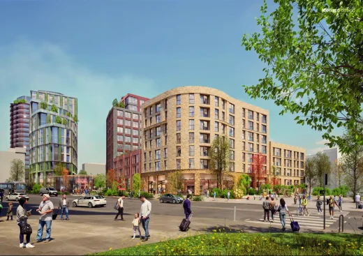 Derbion Masterplan Derby city centre buildings