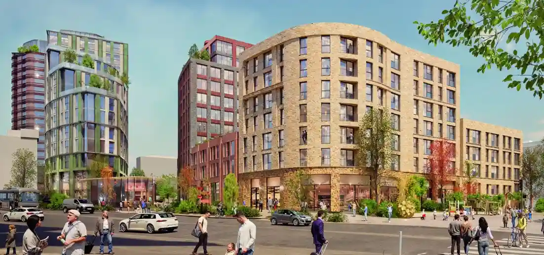 Derbion Masterplan Derby England building designs