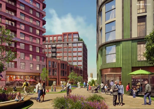 Derbion Masterplan Derby city centre building designs