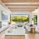 Hidden Ridge House California USA interior design