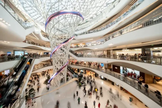 Well Town and NOUS Land Mall Beijing China