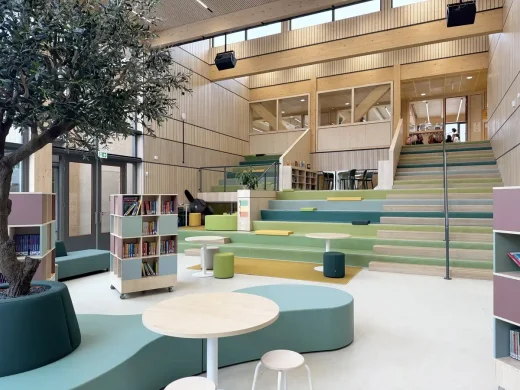 Basisschool Wisperweide Amsterdam building by OMA - foyer
