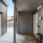 Garage door upgrade at home