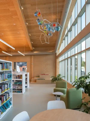 Monica C Gratton Library Laurentides Quebec Canada