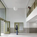 Rotterdam residential building Netherlands lobby