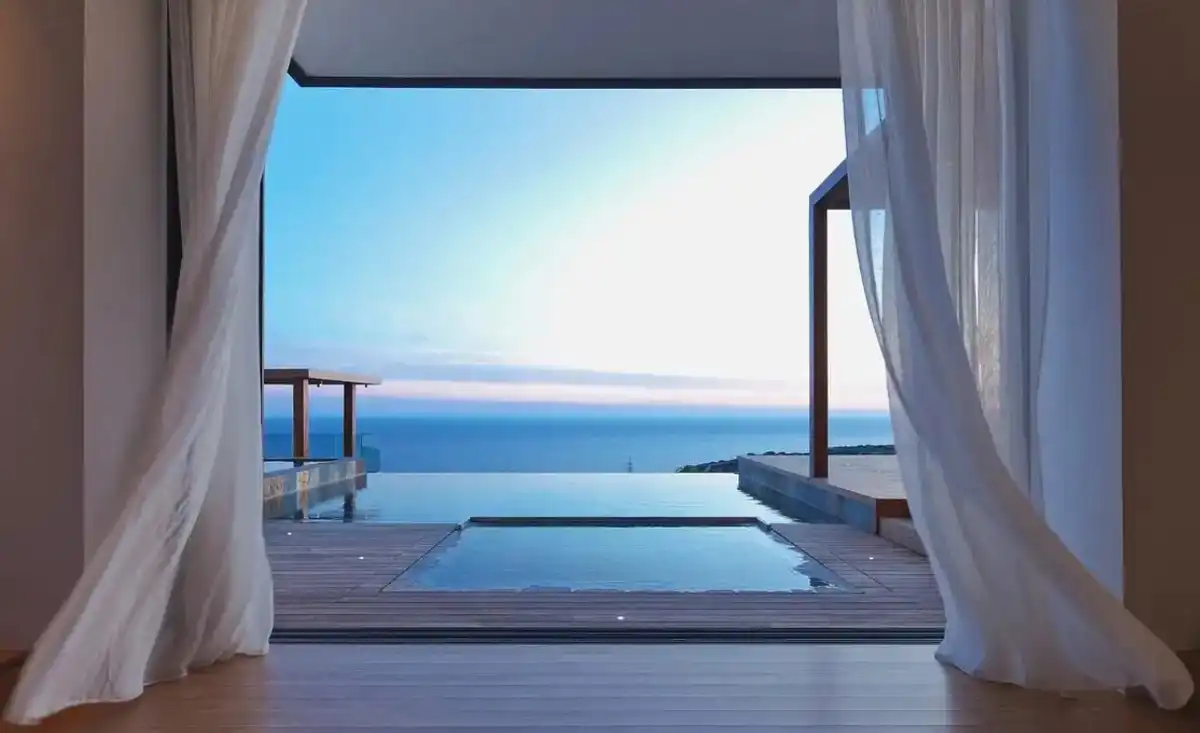 Villa Bali Kouklia Pafos Cyprus sea view