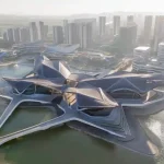 Zaha Hdid Architects - Zhuhai Jinwan Civic Art Centre building