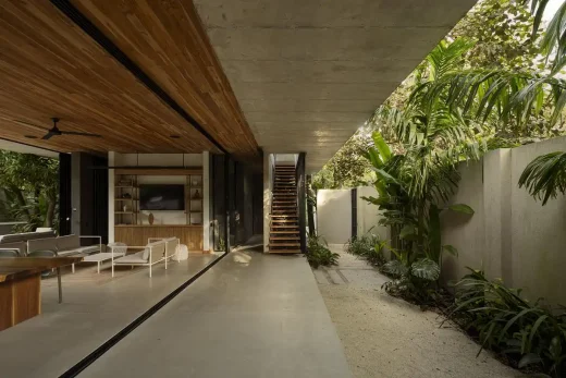 Calma Residence Guanacaste Province Costa Rica court yard