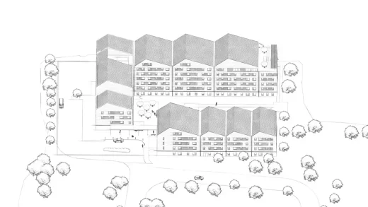 Christine Crescent Affordable Housing Ontario Canada from drawing