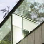 Clarkes Way House Daventry Northamptonshire glass detail