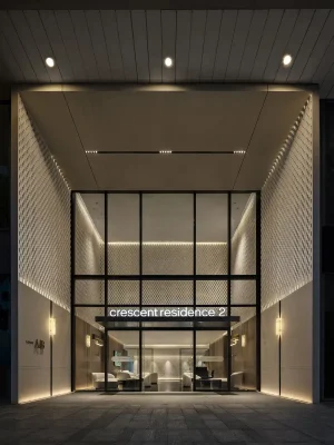 Crescent Residence Apartment Ho Chi Minh City front door