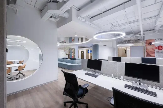 L’Oreal Office Kyiv Ukraine commercial interior design