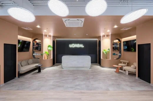 L’Oreal Office Kyiv Ukraine commercial interior architecture
