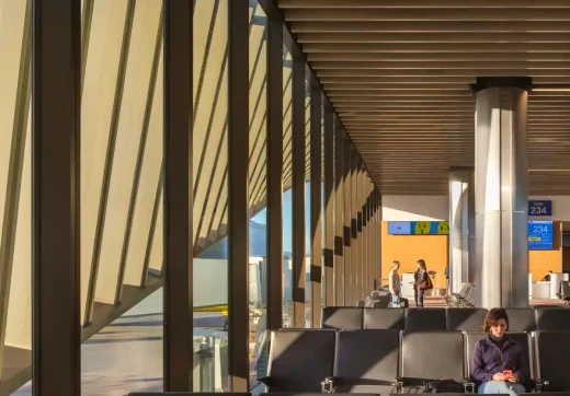 Midfield Sattellite Councourse South LAX Los Angeles USA architecture development
