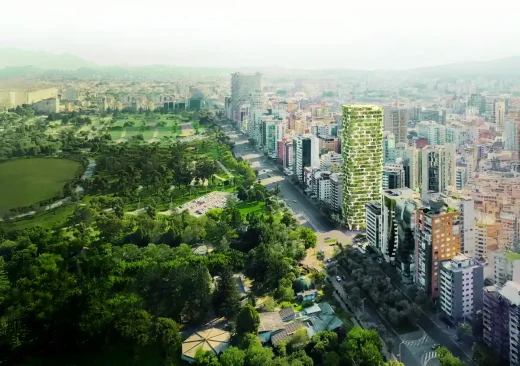 Qapital Tower Quito Ecuador mixed-use building panoramic