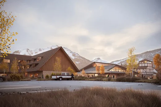 Banff National Park Visitor Centre, Alberta, Canada