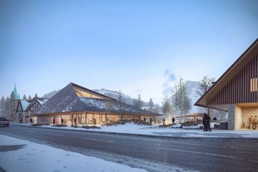 Banff National Park Visitor Centre, Alberta, Canada