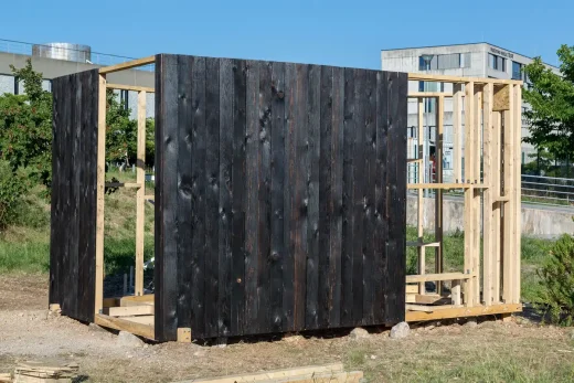 Black Thought Pavilion Rijeka City Croatia