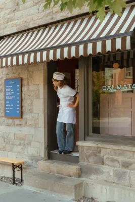 Dalmata gelato shop Montreal Quebec Canada