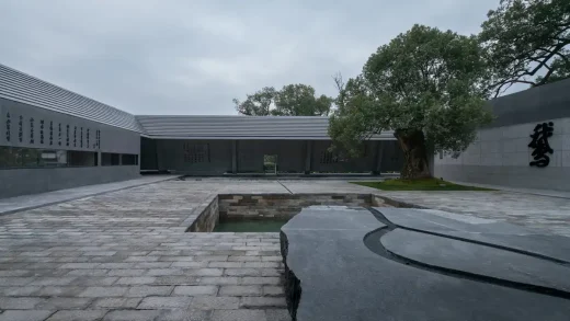 Ink Wash Pool Jiangxi China cultural centre building