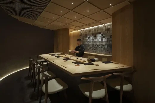 Sushi Ichi, Minato City Tokyo restaurant interior project