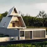 Turning Hut Chaboksar Iran villa design