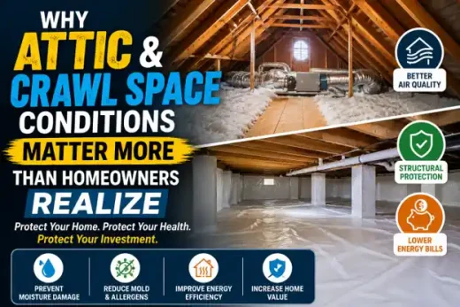 Why attic and crawl space conditions matter guide